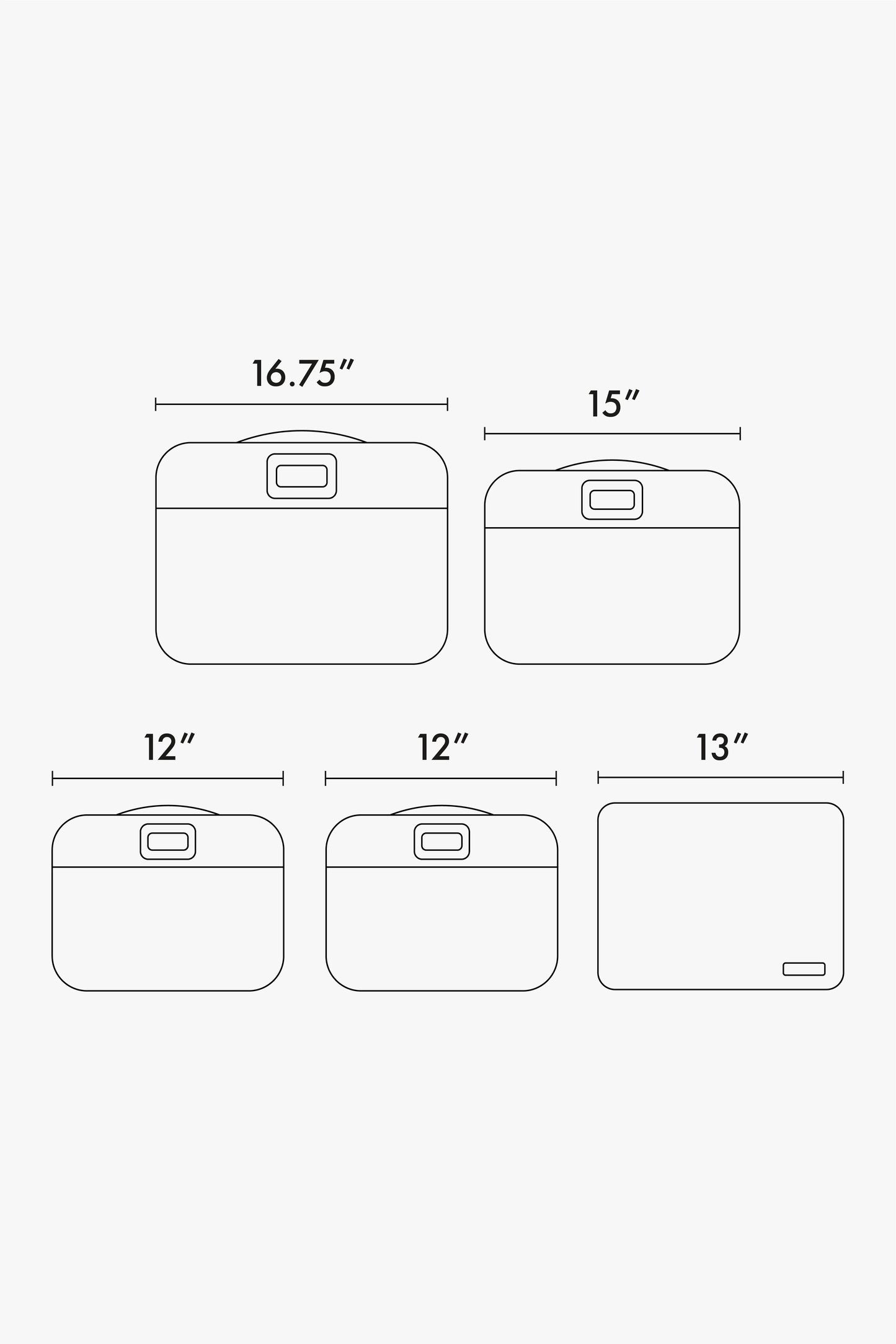 Packing Cubes Set (5 Pieces)