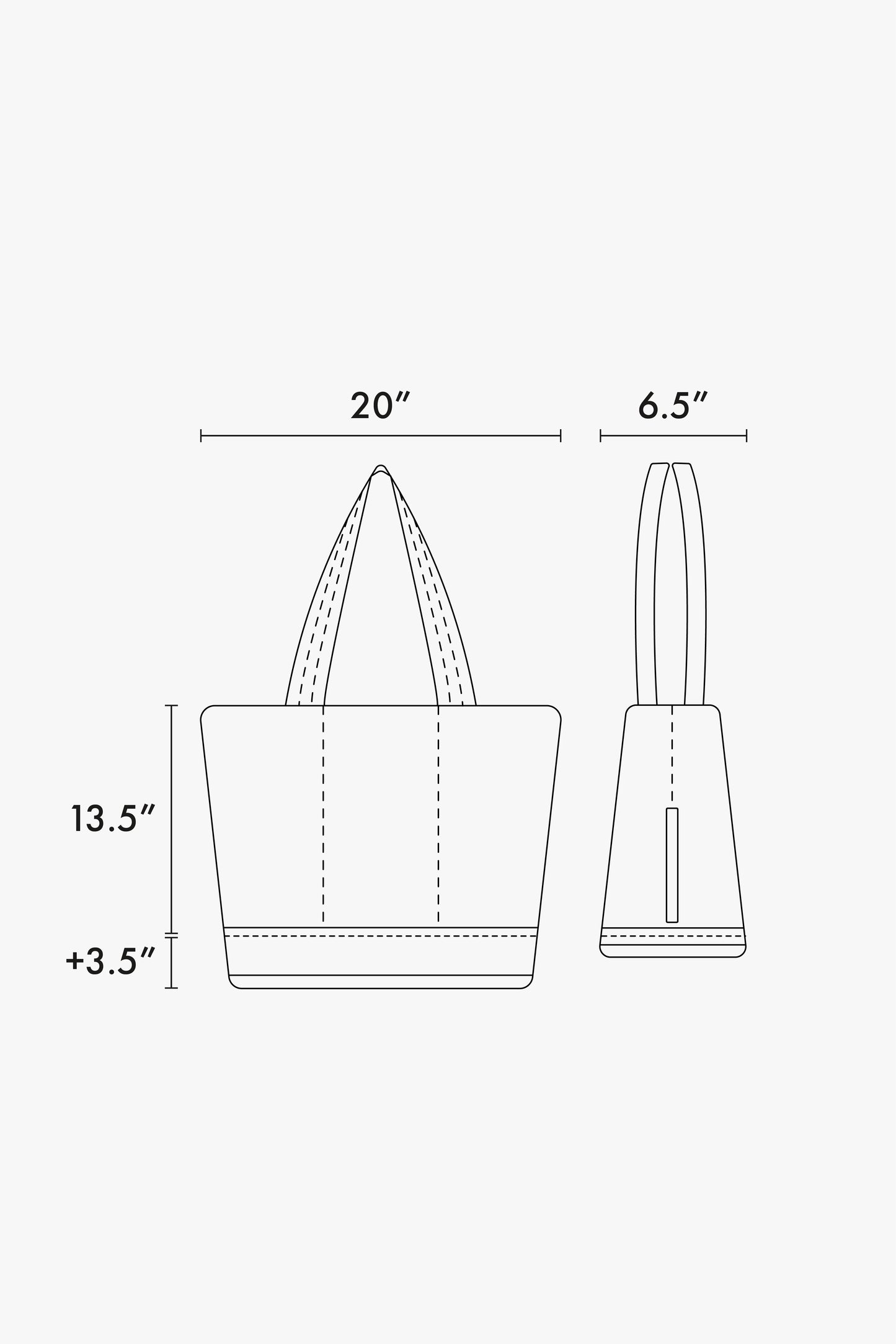 Luka Expandable Laptop Tote