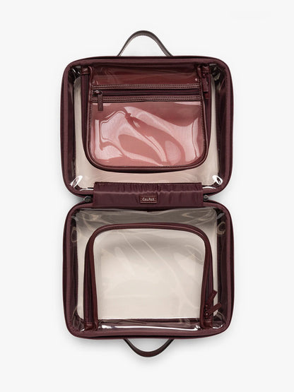 Large Clear Cosmetics Case