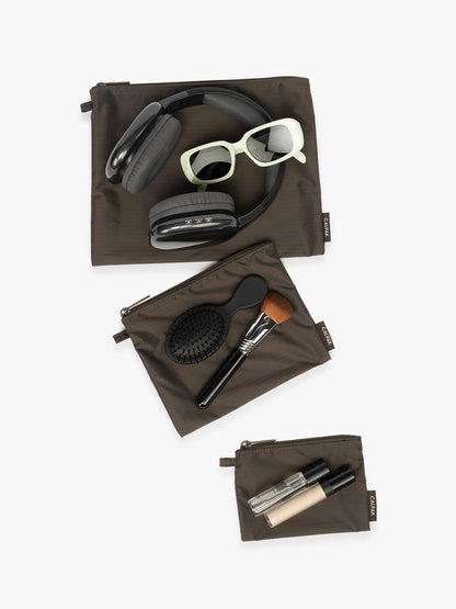 Compakt Zip Pouch Set
