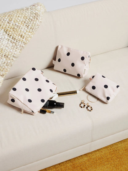 Water Resistant Zip Pouch Set (3 Pieces)