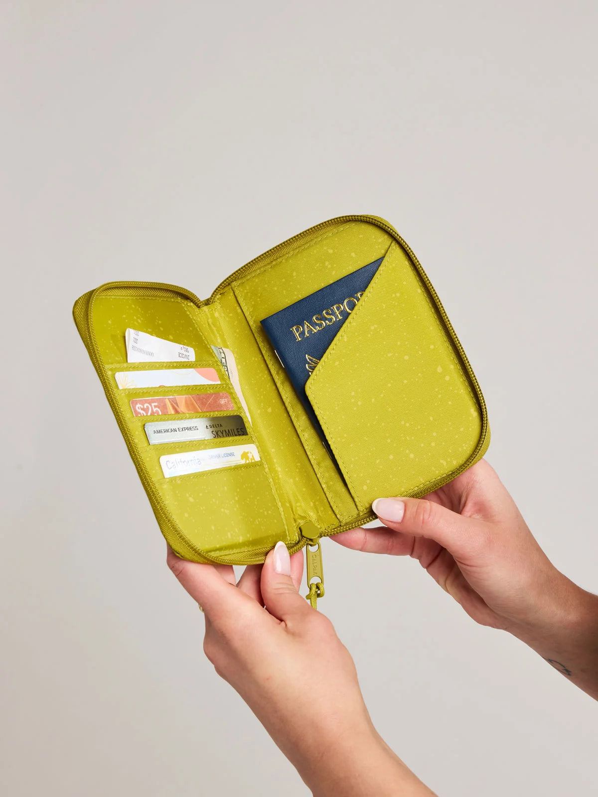 Terra Zip Passport Wallet