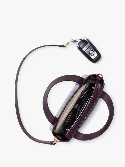 Haven Mini Crossbody Bag in Croc-Embossed