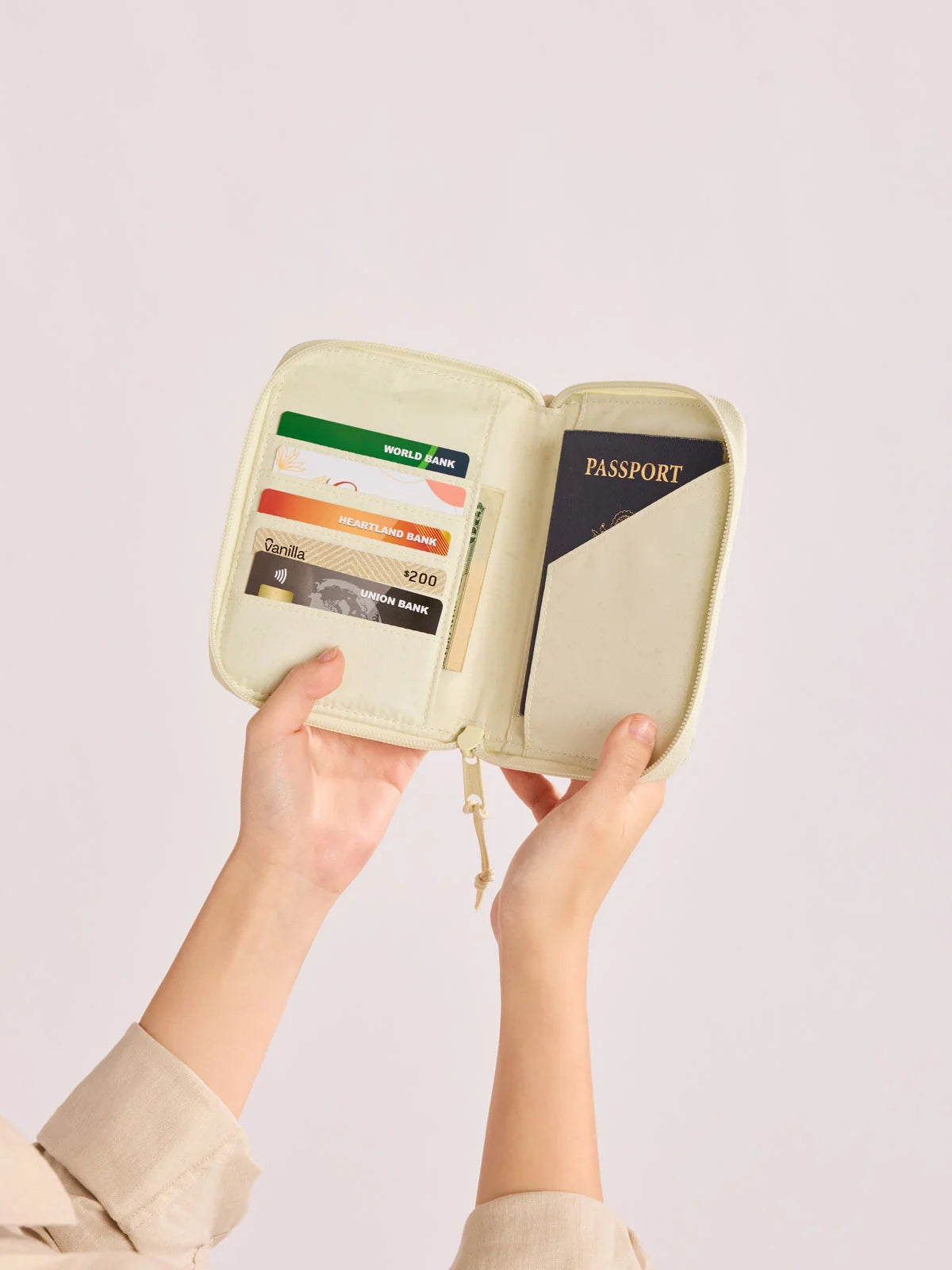 Terra Zip Passport Wallet