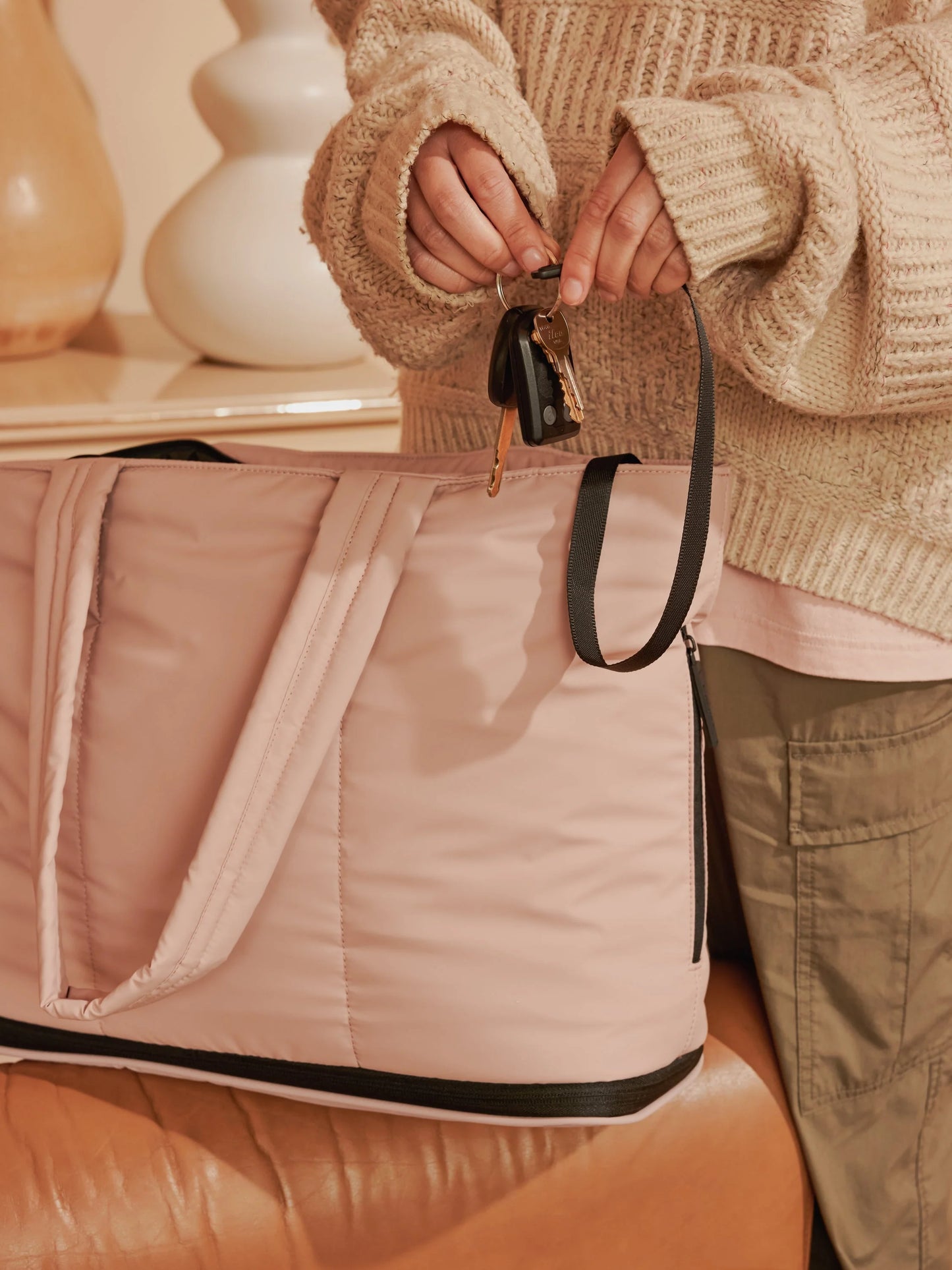 Luka Expandable Laptop Tote