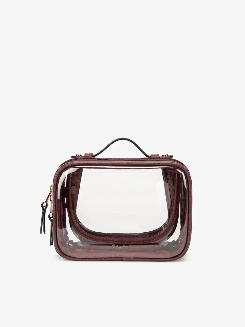 Small Clear Cosmetics Case