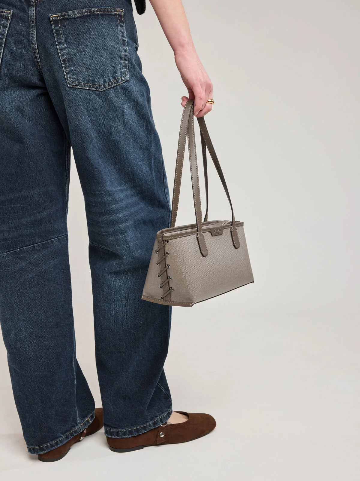 Colette Canvas Shoulder Tote
