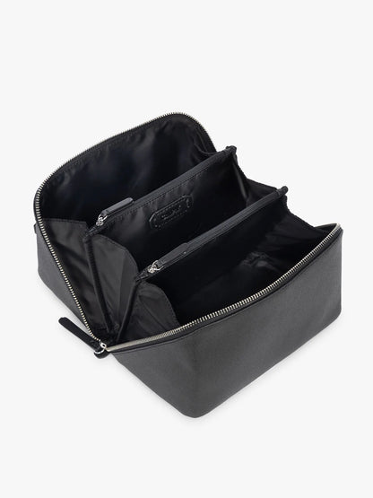 Colette Lay-Flat Canvas Toiletry Bag