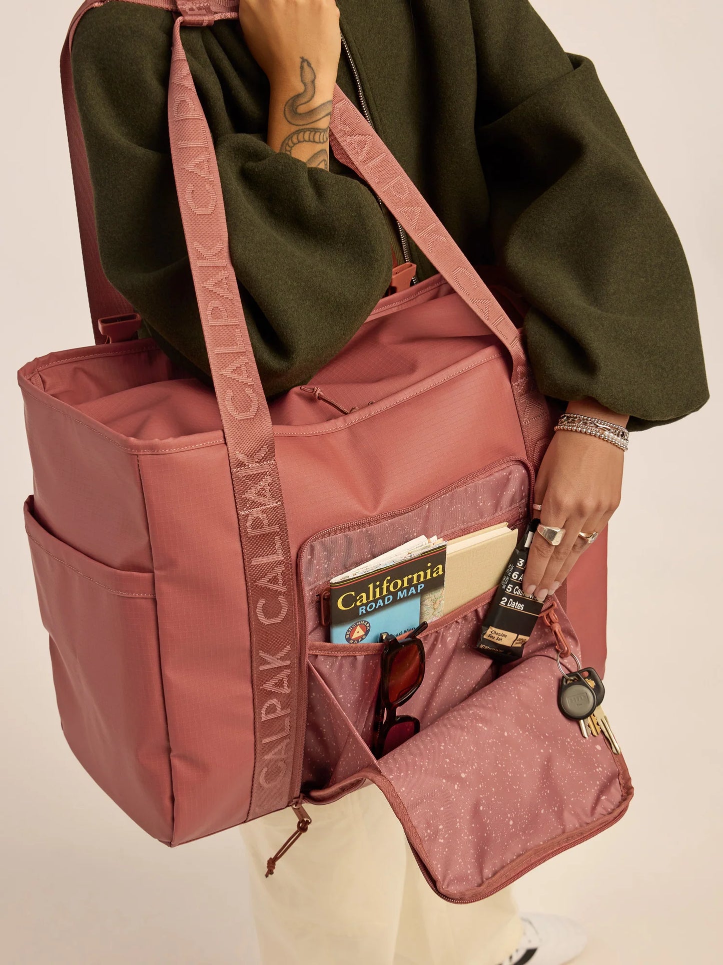 Terra 35L Water Resistant Zip Tote Bag
