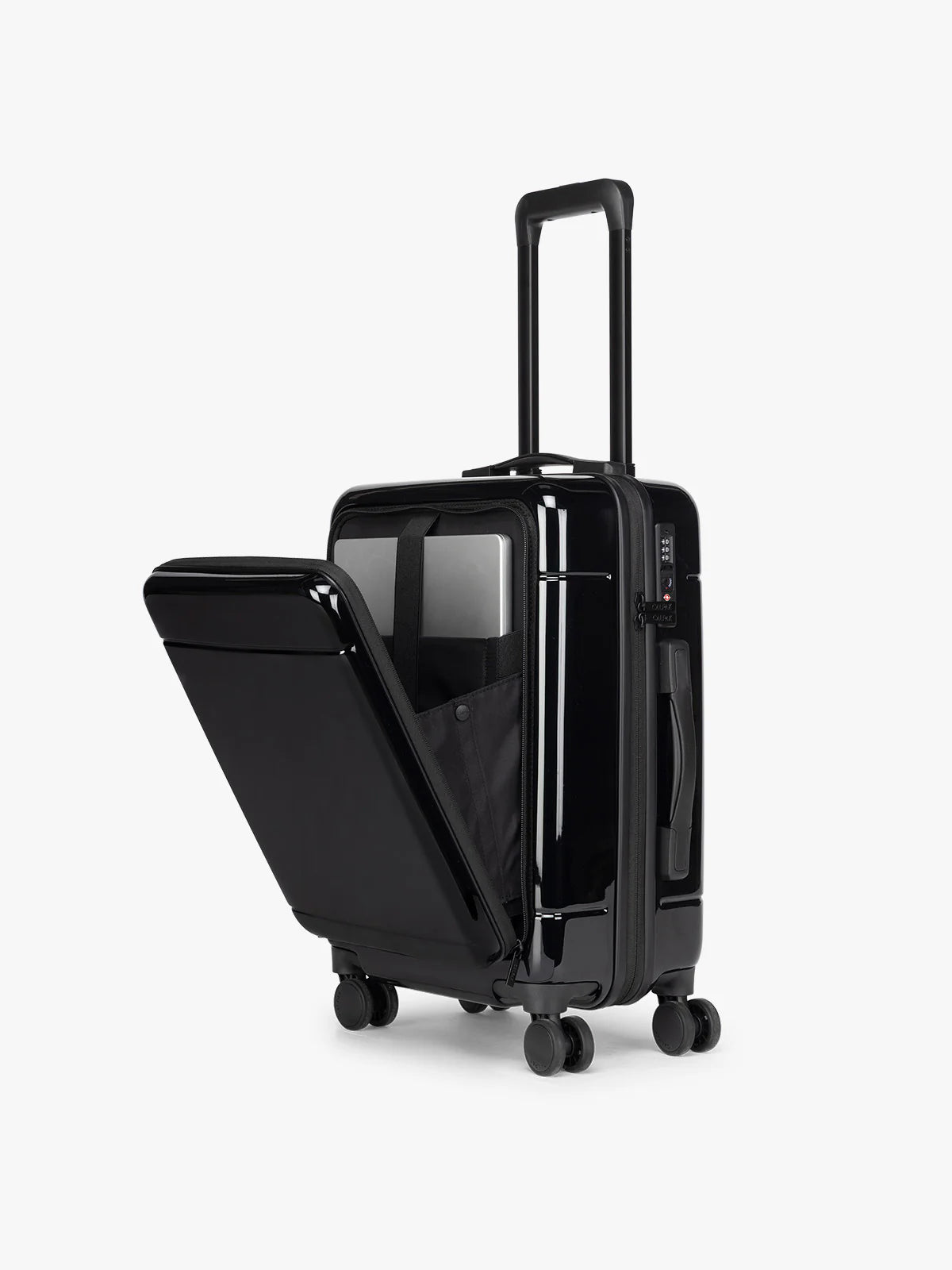 Hue Front Pocket Carry-On Luggage