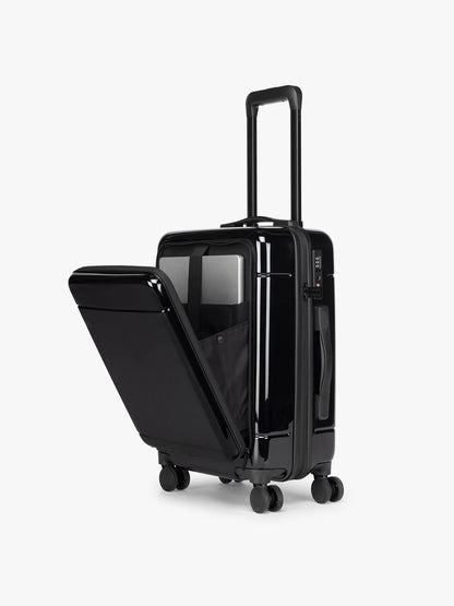 Hue Front Pocket Carry-On Luggage