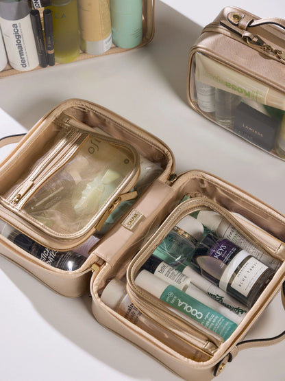 Medium Clear Cosmetics Case