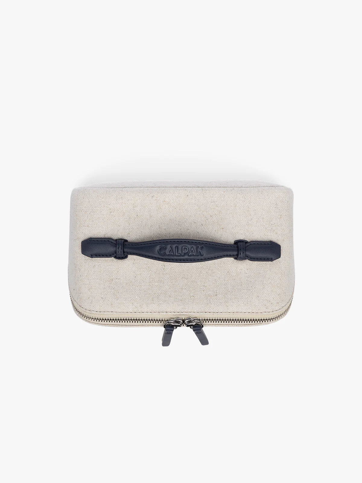 Colette Lay-Flat Canvas Toiletry Bag