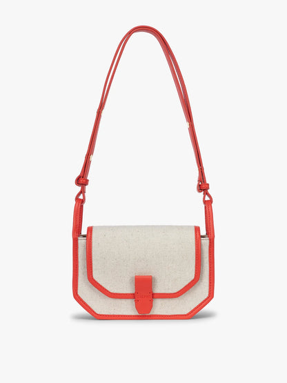 Colette Canvas Crossbody Wallet Bag
