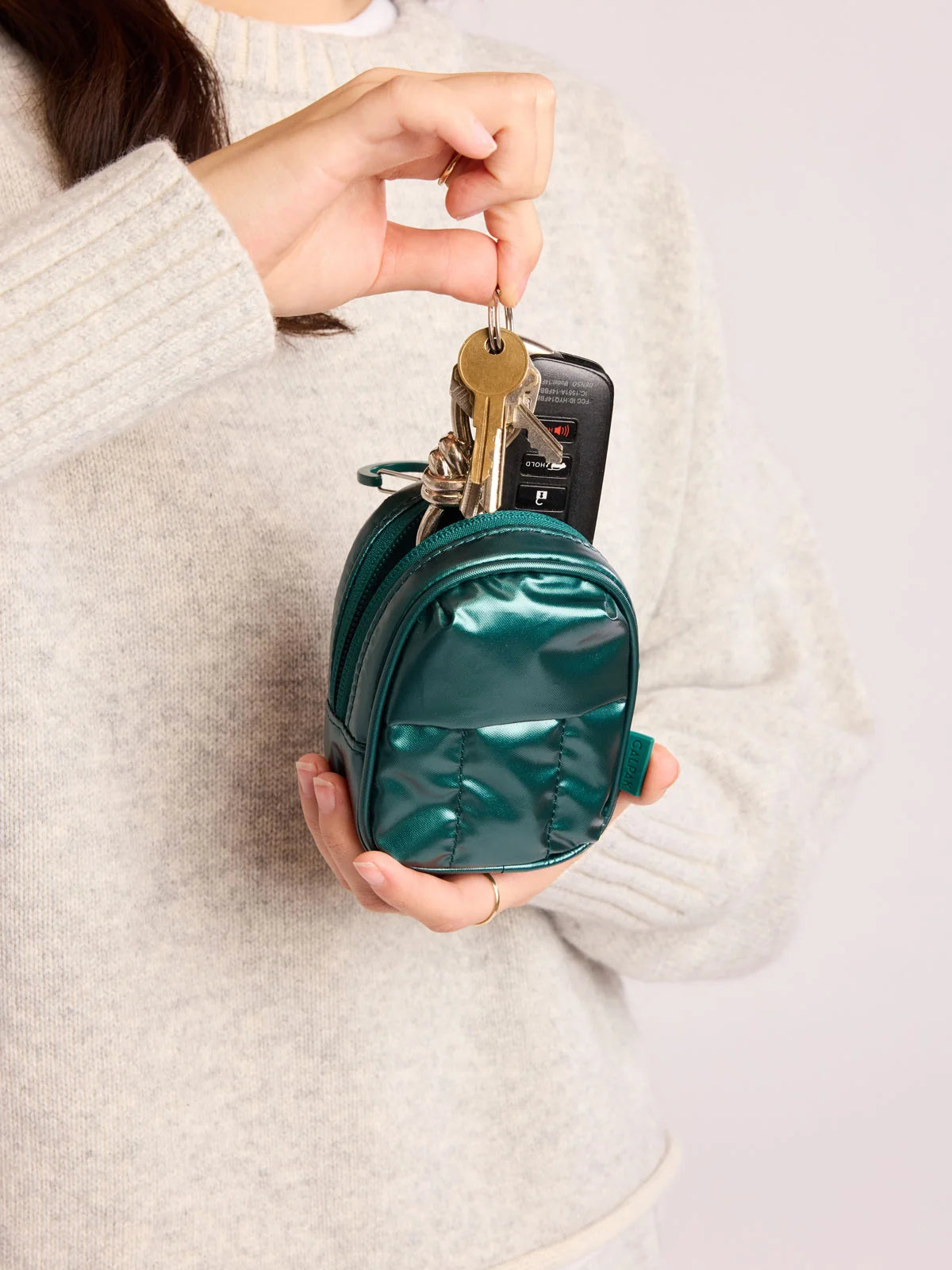 Luka Backpack Zip Bag Charm