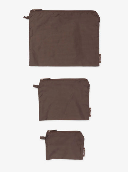 Compakt Zip Pouch Set