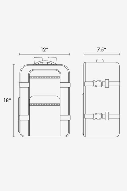 Terra 26L Laptop Duffel Backpack
