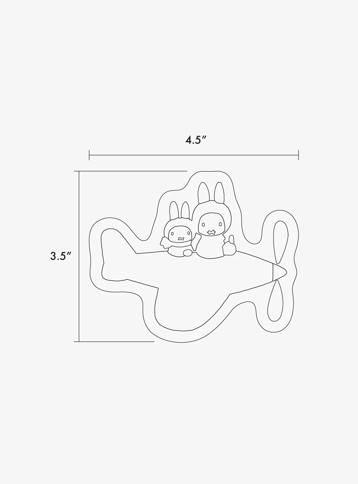Miffy Pluffy Bag Charm