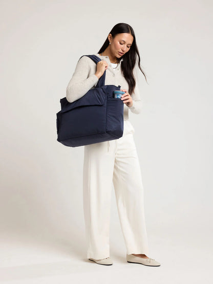 Diaper Tote Bag with Laptop Sleeve