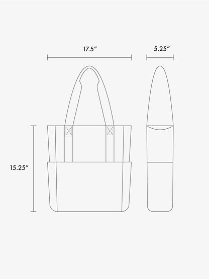 Connect Zip Laptop Tote