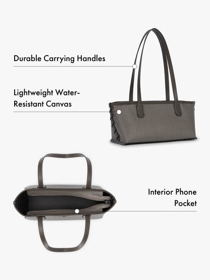 Colette Canvas Shoulder Tote
