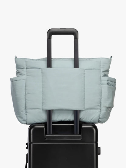 Diaper Tote Bag with Laptop Sleeve