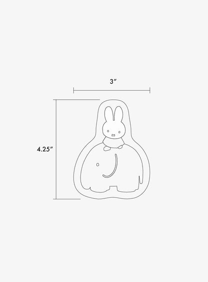 Miffy Pluffy Bag Charm