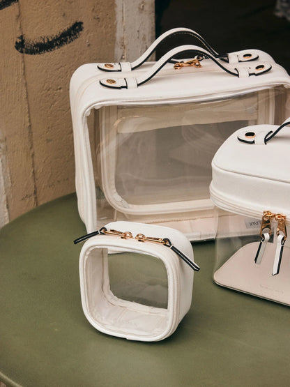 Large Clear Cosmetics Case