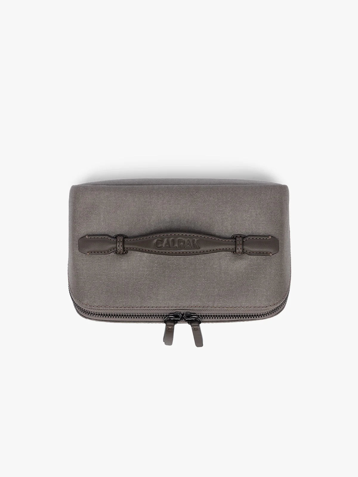 Colette Lay-Flat Canvas Toiletry Bag